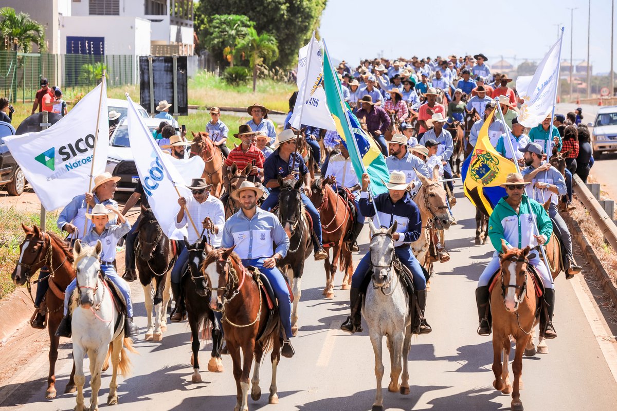 Cavalgada Solidária mantém tradição e já é um dos maiores eventos de Unaí